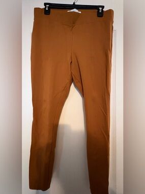 Stevie chestnut slim fit leggings